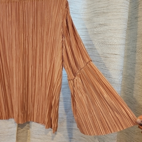 Vincent Camuto Size Large Pink Blouse - Picture 7 of 9